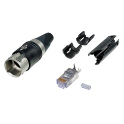 CAT6 etherCON CABLE CONNECTOR (INCLUDES CAT6 RJ45 PLUG) SUIT CABLE O.D. OF 5.5 to 6.5