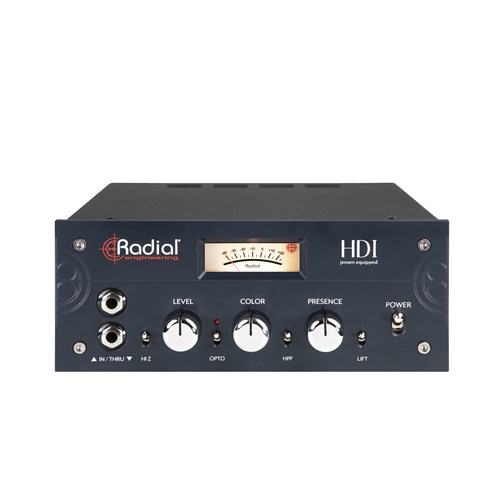 Radial HDI - Studio-Grade Direct box with Transformer saturation, line output 