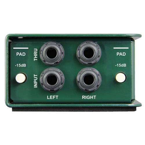 Radial JDI-STEREO - Passive 2-channel direct box with Jensen transformer                         