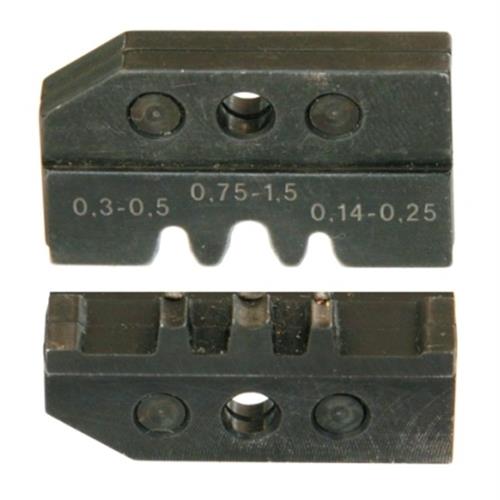 Crimp tool die set for XLR XX-HA, requires HX-R-BNC
