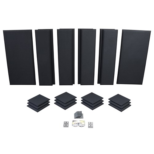 London 12 Roomkit Black 20 panels + 2 bass traps Z900 0120 00