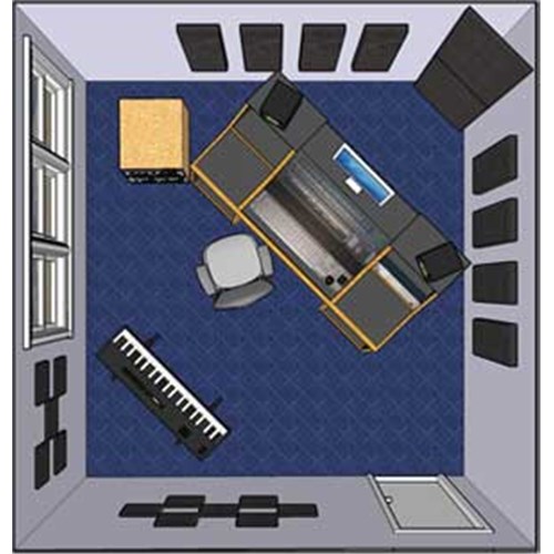 London 12 Room Kit 20 panels + 2 bass traps Paintable Z900 0120 09