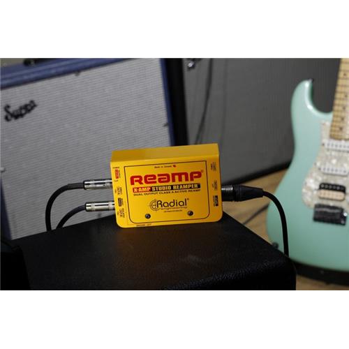 Radial X-AMP -  Active class-A re-amping device, dual output. PSU included.  