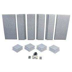 London 12 Roomkit Gray 20 panels + 2 bass traps Z900 0120 08